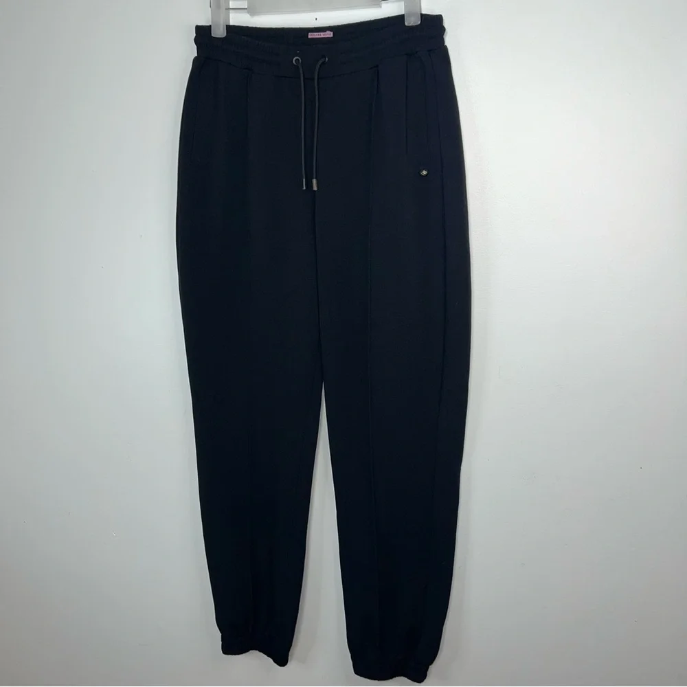 Scotch & Soda Black Jogger Pants Women’s Size Small Tapered Minimalist Comfort